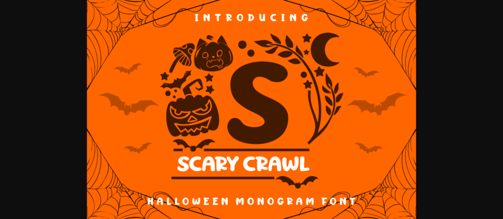 Scary Crawl Font Poster 1