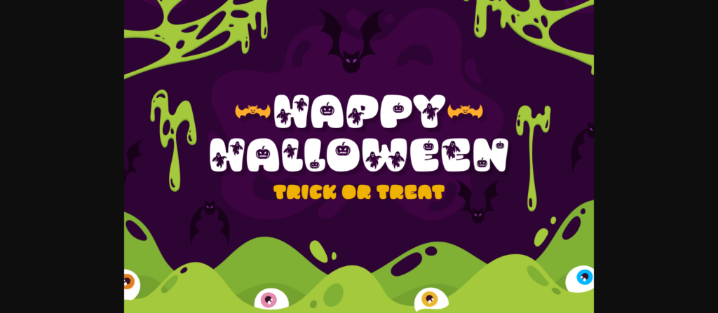 Scary Scream Font Poster 4