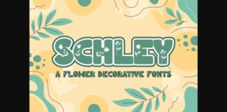 Schley Font Poster 1