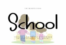 School Font