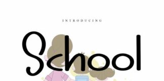 School Font