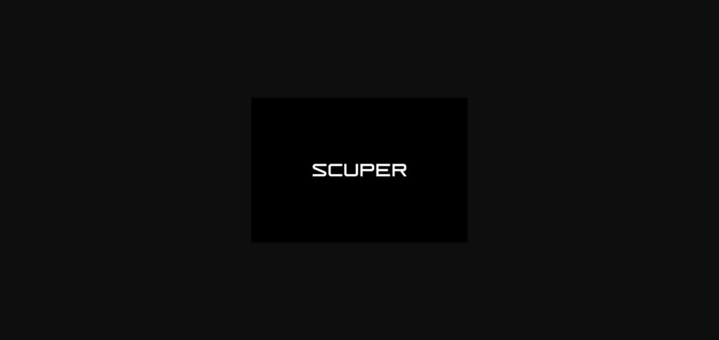 Scuper Font Poster 3