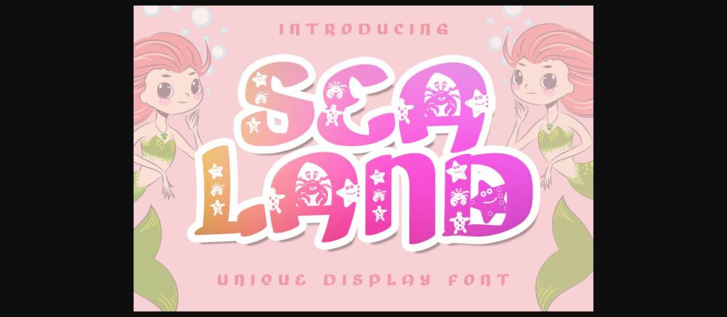 Sealand Font Poster 3