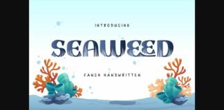 Seaweed Font Poster 1