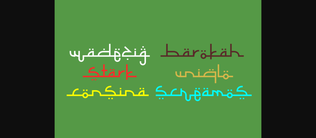 Selamet Lebaran Font Poster 5