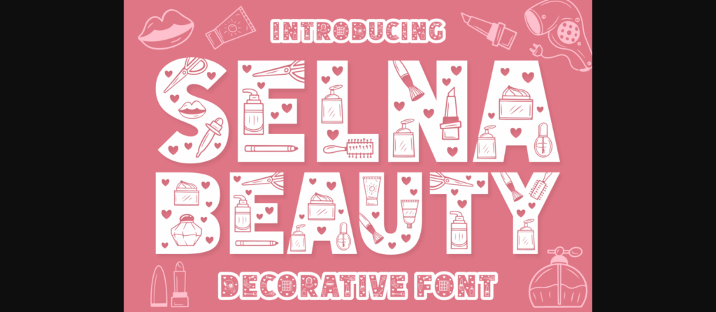 Selna Beauty Font Poster 3