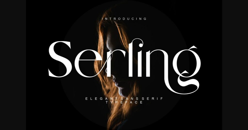 Serling Font Poster 3