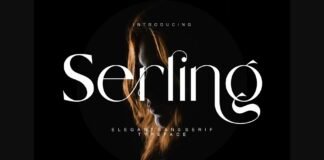 Serling Font Poster 1