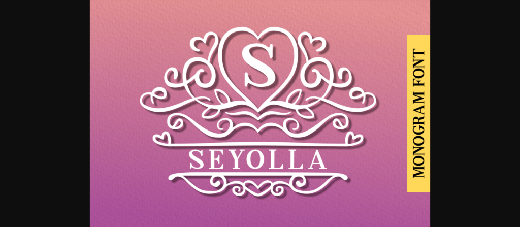 Seyolla Font Poster 3