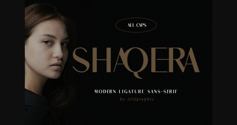 Shaqera Font Poster 1