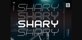 Shary Font Poster 1