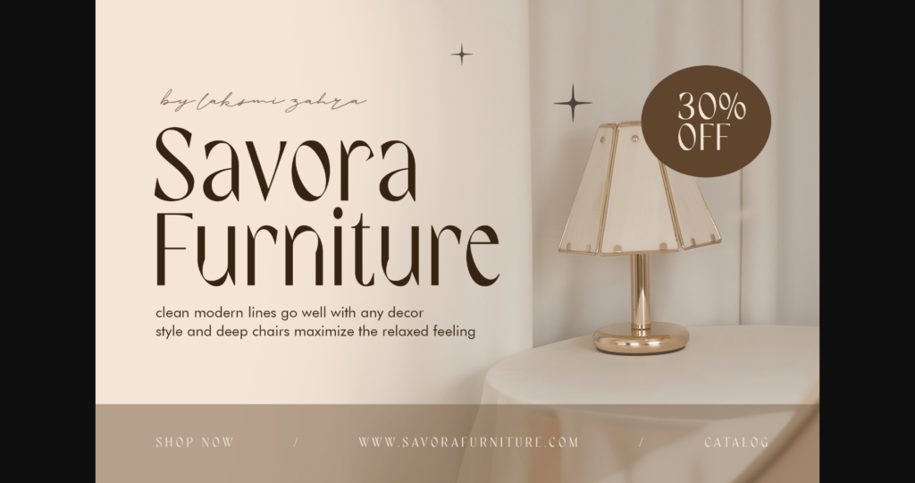 Shavonca Font Poster 10