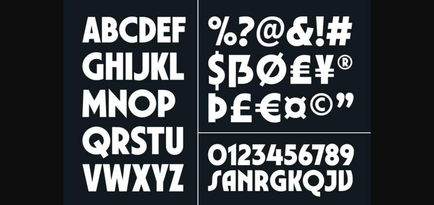 Shawkind Font Poster 11