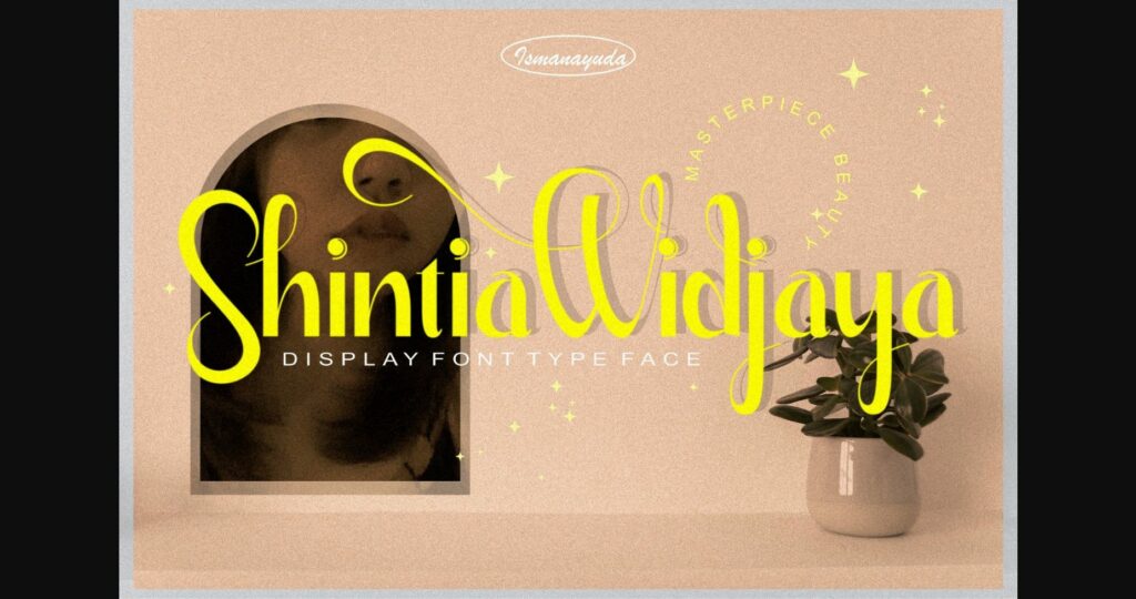 Shintia Widjaya Font Poster 3