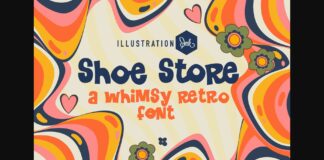 Shoe Store Font Poster 1