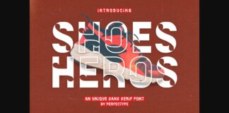 Shoes Heros Font Poster 1