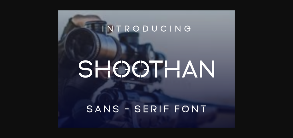 Shoothan Font Poster 3