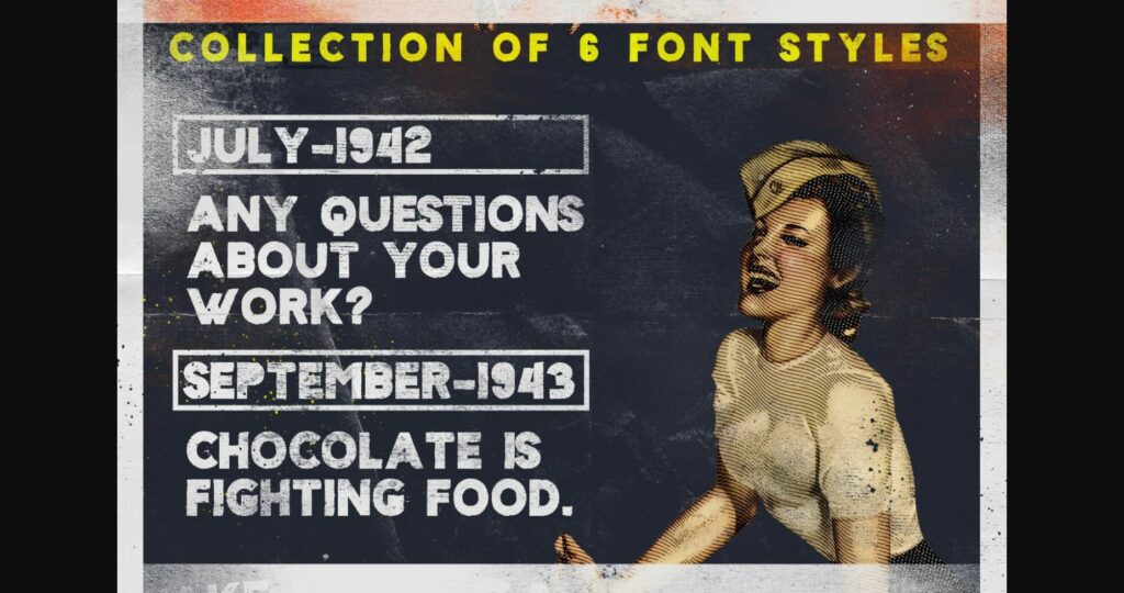 Sign 45 Font Poster 2