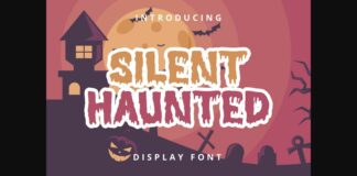 Silent Haunted Font Poster 1