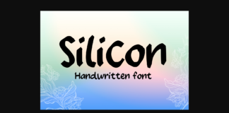 Silicon Font Poster 1