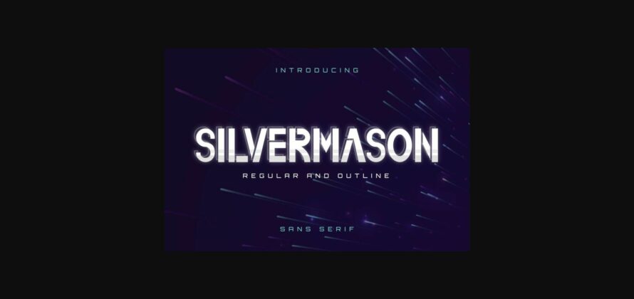 Silvermason Font Poster 3