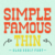 Simple Famous Thin Font