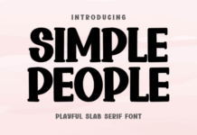 Simple People Font