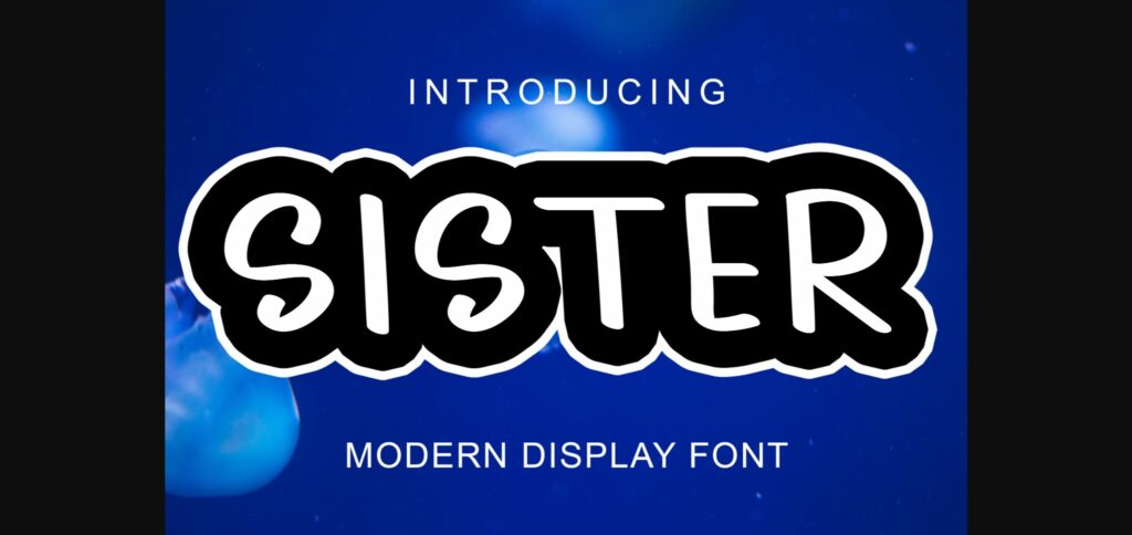 Sister Font Poster 3