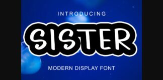 Sister Font Poster 1