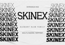 Skinex Fonts