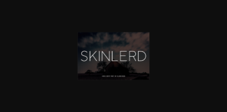 Skinlerd Font Poster 1