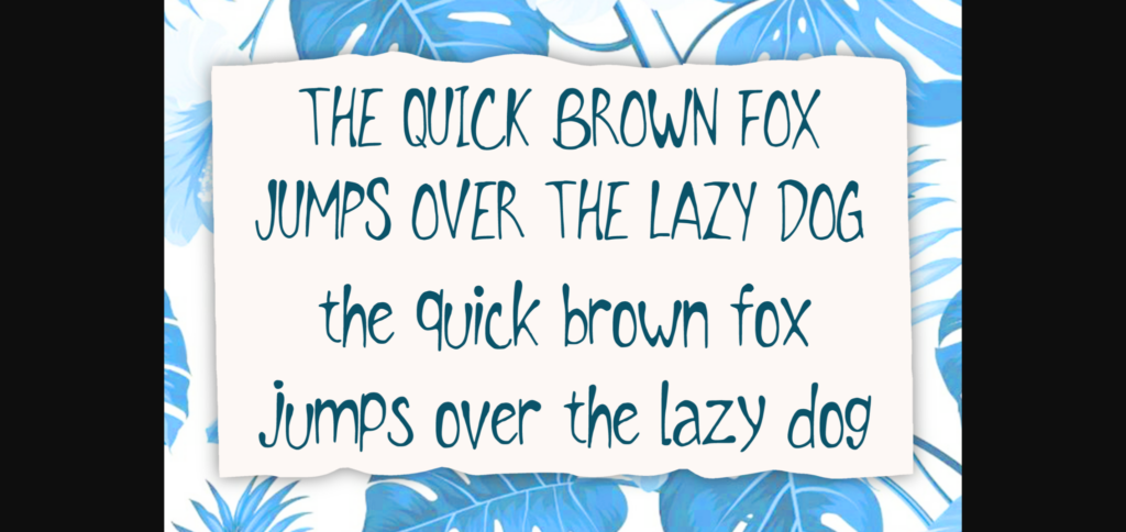 Skinny Mellow Font Poster 6