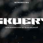 Skuery Fonts