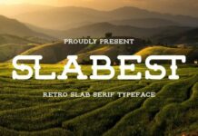 Slabest Font