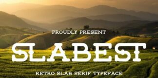 Slabest Font