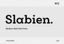 Slabien Fonts