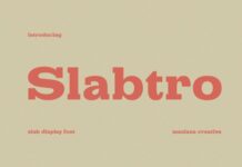 Slabtro Font