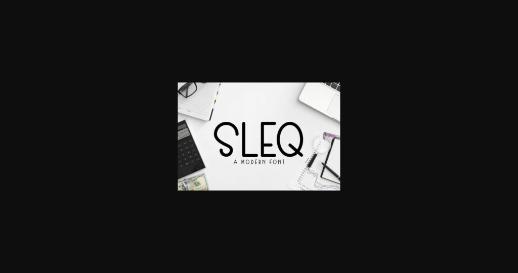 Sleq Font Poster 1