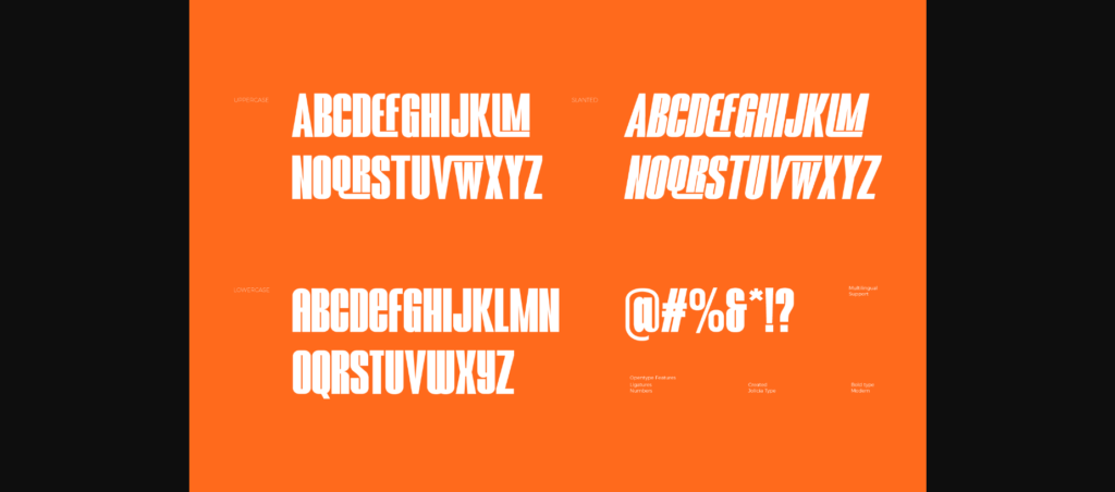 Slicky Bohem Font Poster 11