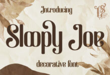 Sloopy Joe Fonts