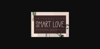 Smart Love Font Poster 1