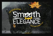 Smooth Elegance Font Poster 1