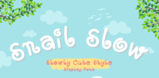 Snail Slow Fonts