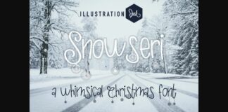 Snowseri Font Poster 1