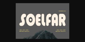 Soelfar Font Poster 1