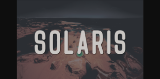 Solaris Font Poster 1