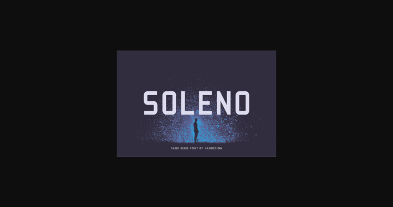 Soleno Font Poster 3