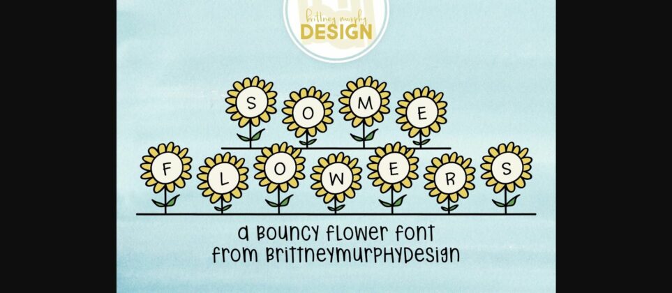 Someflowers Font Poster 1