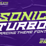 Sonic Turbo Fonts