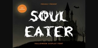 Soul Eater Font Poster 1
